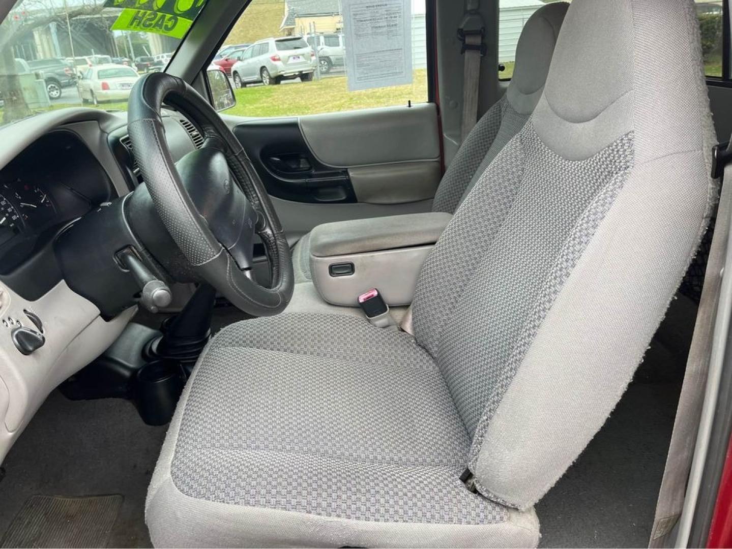 1999 Red /Gray Ford Ranger XL (1FTYR14C9XT) with an 2.5 4 Cylinder engine, 5 Speed Manual transmission, located at 5700 Curlew Drive, Norfolk, VA, 23502, (757) 455-6330, 36.841885, -76.209412 - -1999 Ford Ranger 5 Speed Manual 146k -2.5 4 cylinder extended cab -Runs and drives great -Clearcoat faded on front and hood -New state inspection -Ready for a new owner -VADLR - Photo#9